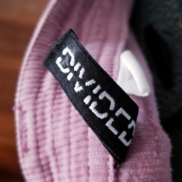 Divided Cottagecore prairie Corduroy Pleated midi Skirt 10 h&m lavender purple - Picture 4 of 4